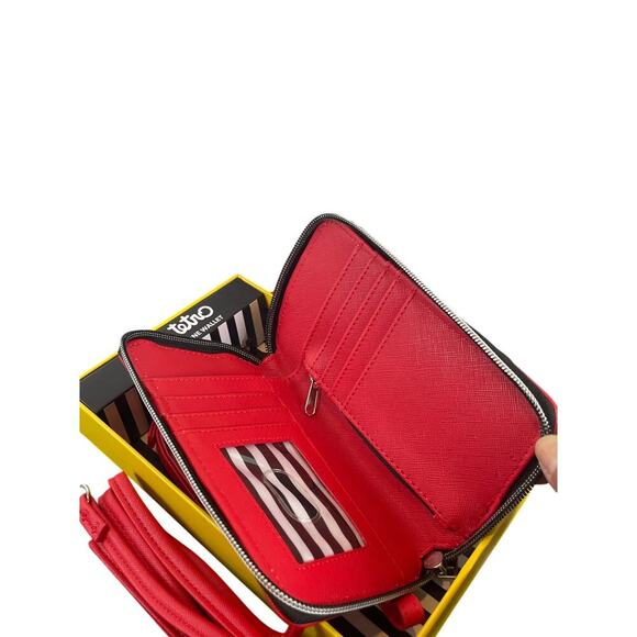 MARC TETRO PHONE CROSSBODY WRISTLET WESTIE RED WHITE TERRIER KAWAII COMES W BOX - Picture 11 of 16